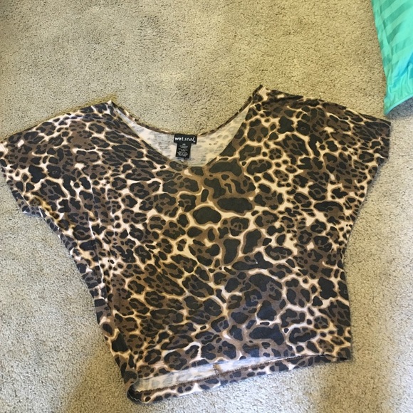 Off shoulder top: Wet Seal