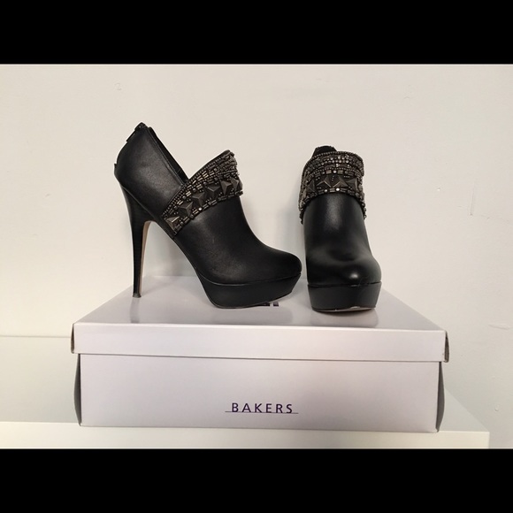 Bakers Clarissa Leather Platform