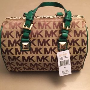 Medium Michael Kors satchel.