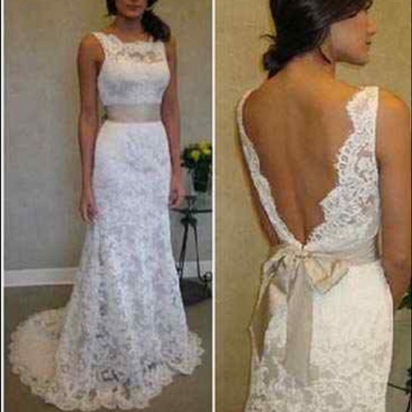 NWOT Lace wedding dress