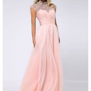 Beautiful peach/pink Prom dress