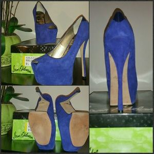 Sam Edelman Platform Peep Toe Heel