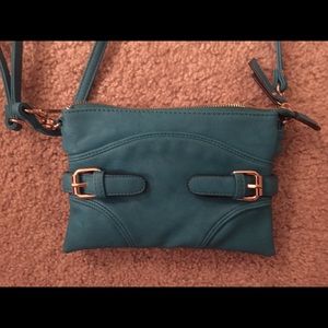 Charming Charlie blue crossbody