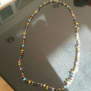 BOHO long beaded necklace