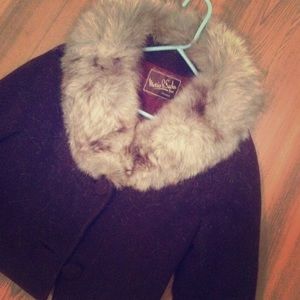 Gorgeous VINTAGE Morris B Sachs Fur-lined Coat!