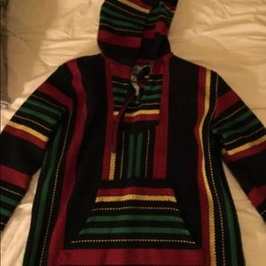 Original Señor Lopez rasta colored Poncho