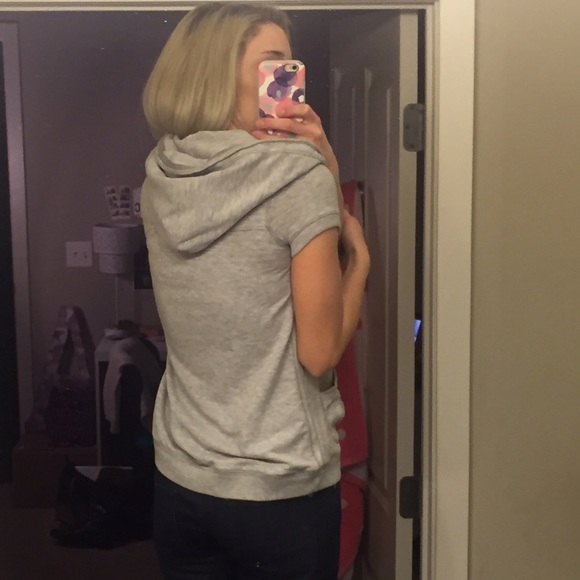 Abercrombie short sleeve hoodie
