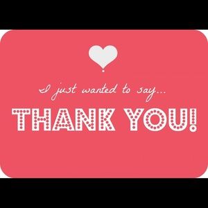 Thank you ❤️