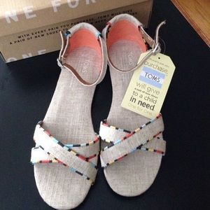 Toms Correa Sandal - Burlap