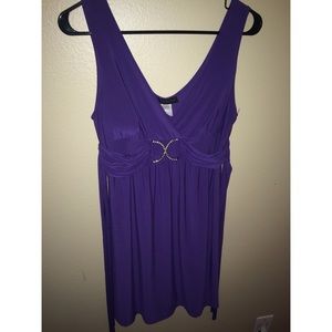 Flirty Purple Dress
