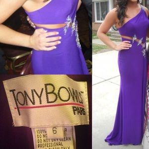 SALE! TONY BOWLS PARIS GOWN