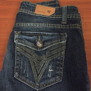 New Vigoss jeans with Rhinestone buttons