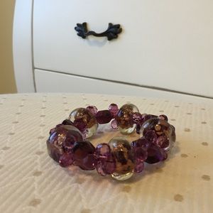 Unique glass bracelet