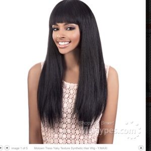 Motown Tress Yaki Texture Synthetic Hair Wig