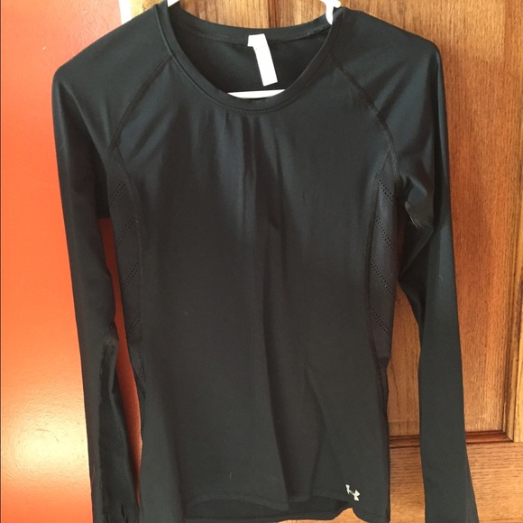 Under  armour heat gear long sleeve black