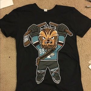 San Jose Sharks Chewbacca x Brent Burns Shirt