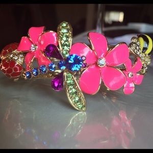 Charming Floral Garden Bangle