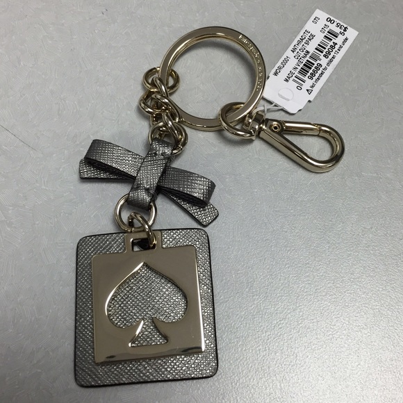 NWT Authentic Kate Spade Keychain