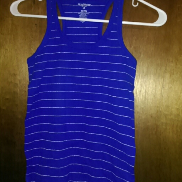 Blue tank