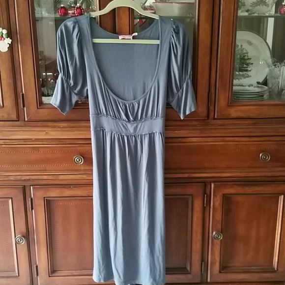 Juicy Couture gray princess sleeved dress, sz M