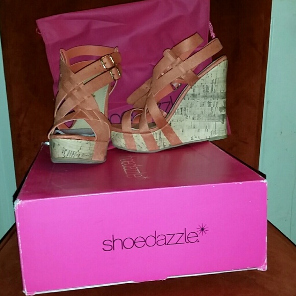 Shoe Dazzle wedge heels