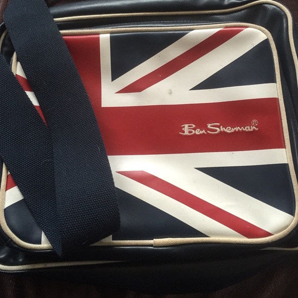 Ben Sherman Union Jack laptop carrier/book bag