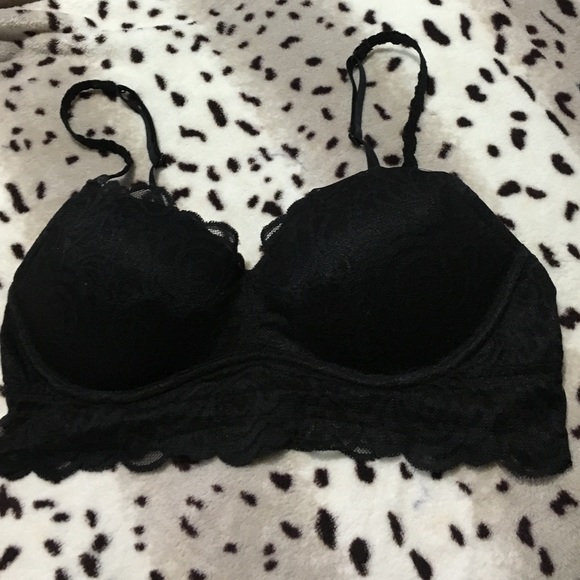 PINK LACE PUSHUP BRA