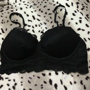 PINK LACE PUSHUP BRA