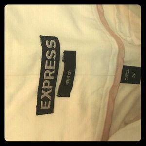 White slacks by express