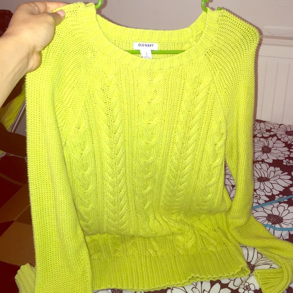 Neon Yellow Sweater