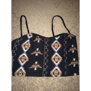 Boho Crop Top