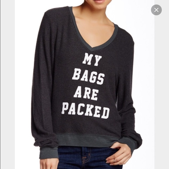 Wildfox "my bags are packed"