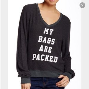 Wildfox "my bags are packed"