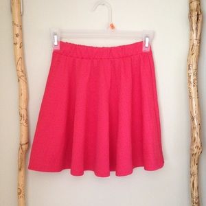 😍Red skater skirt