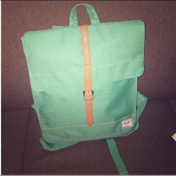 Green Herschel Bookbag