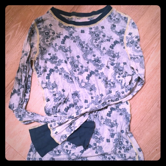 Free People Paisley Shirt