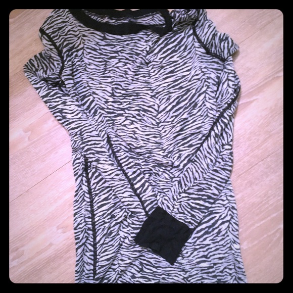 Free People Tiger Print Long Sleeve top