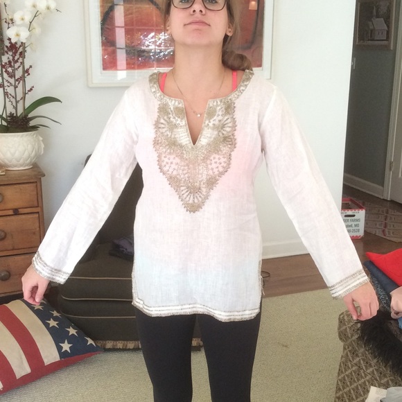 Bella tu linen tunic!