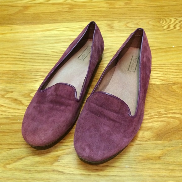 Topshop Suede Flats