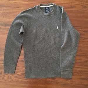 Medium, Men's Polo, Long Sleeve