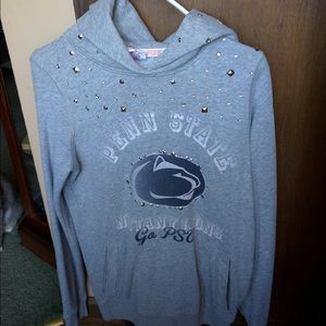 PINK VICTORIAS SECRET PENN STATE BLING HOODIE