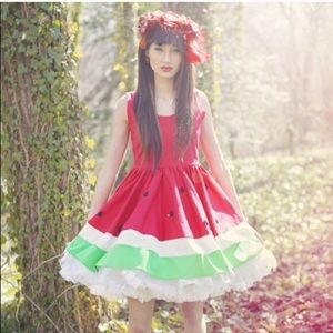 MOVING LAST CHANCE Handmade couture watermelon