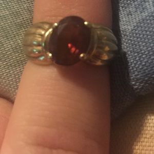 10k gold ruby ring