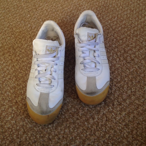 Used white adidas