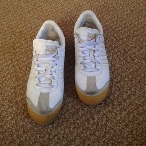 Used white adidas