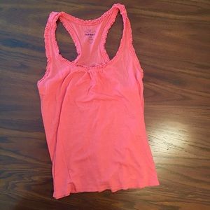 Small, Coral Tank Top