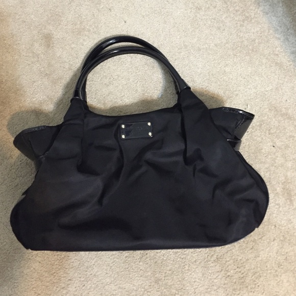 Kate Spade Black Nylon Shoulder Bag