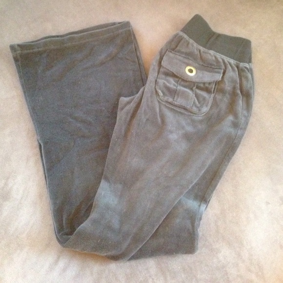 Black Velour Sweats