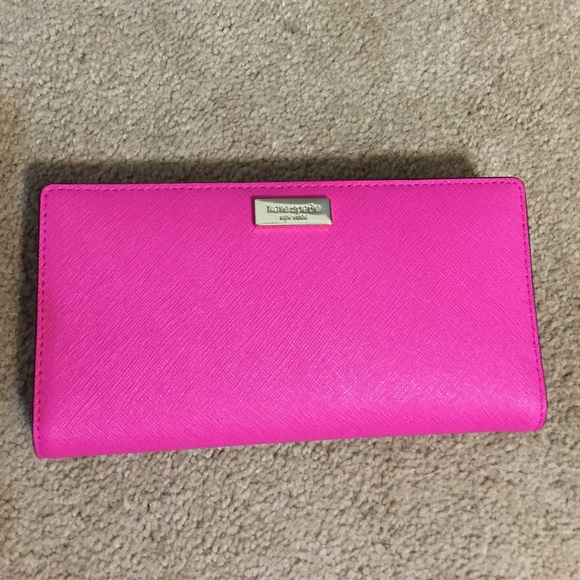 Pink Kate Spade Stacy Wallet