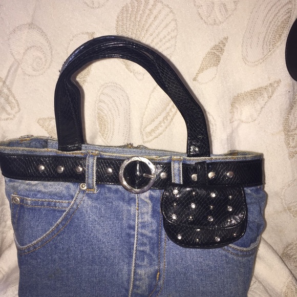 Unique Denim Jean Purse